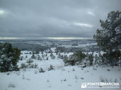 La Fuentona - Sierra de Cabrejas; clubs montaña madrid; fin de semana senderismo